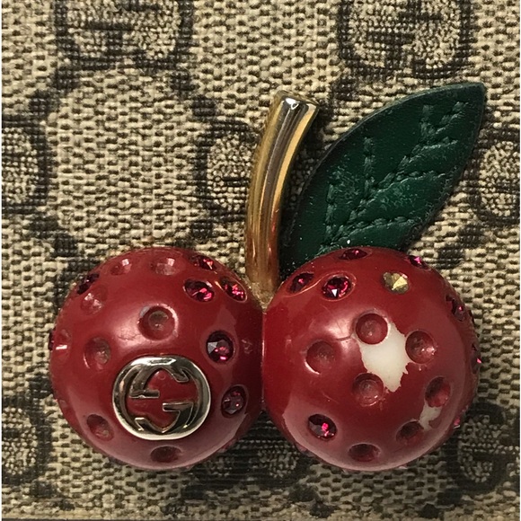 GUCCI GG Supreme 3D Cherry Compact Wallet πβ¨ππ₯ - Picture 16 of 17